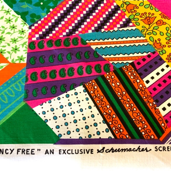 VINTAGE FABRIC END Screen Print by Schumacher Fabrics - Picture 4 of 4